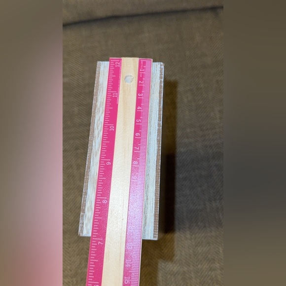 NWT Rae Dunn CLASS TIME BREAK TIME Wood Block Tabletop Sign Teachers/Classrooms - Picture 7 of 7